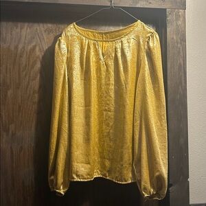 Shimmering Gold Blouse